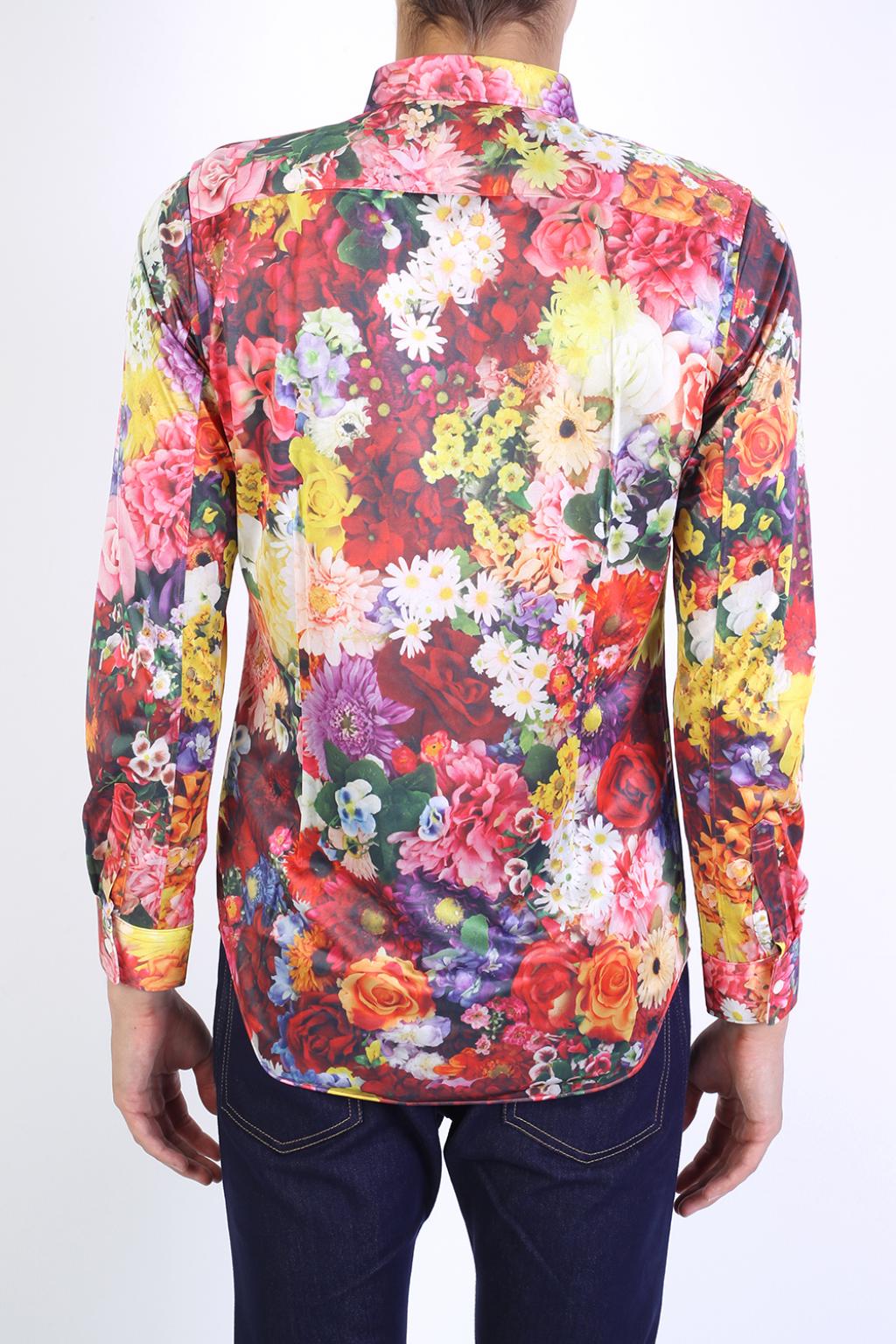Comme des Garçons Homme Plus Floral-printed shirt | Men's Clothing